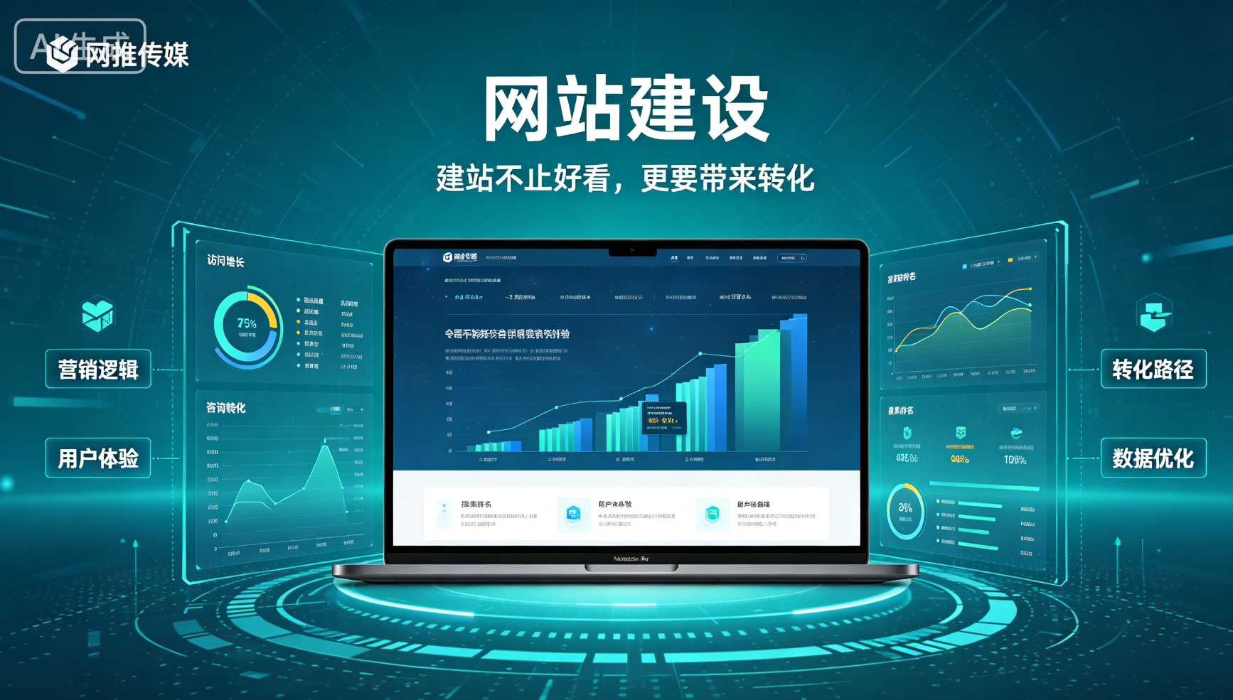 企业官网建设服务展示